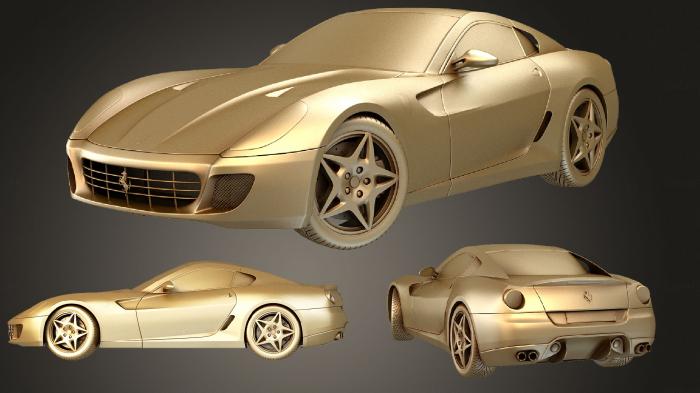 نموذج ثلاثي الأبعاد لآلة CNC السيارات والنقل سيارة فيراري (2)